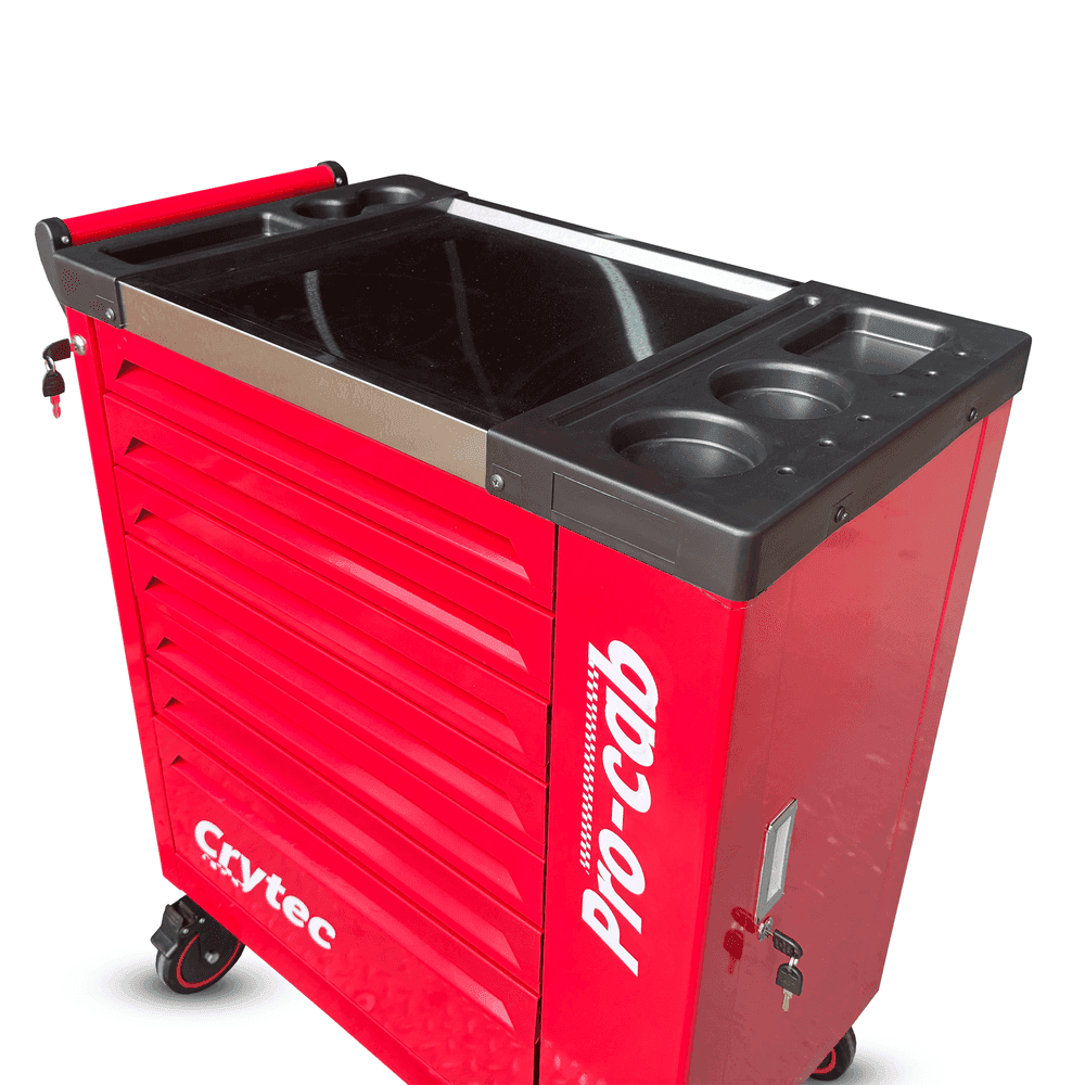 Crytec Roll Tool Pro Cab With Tools 7 Drawers Roller Cabinet with 250 piece tools INCLUDED