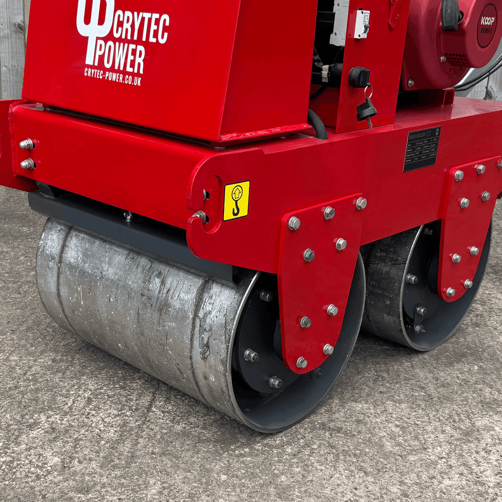Crytec l CRR550 l Walk Behind l Koop Diesel 6HP l Compact Double Roller 550kg l Pedestrian