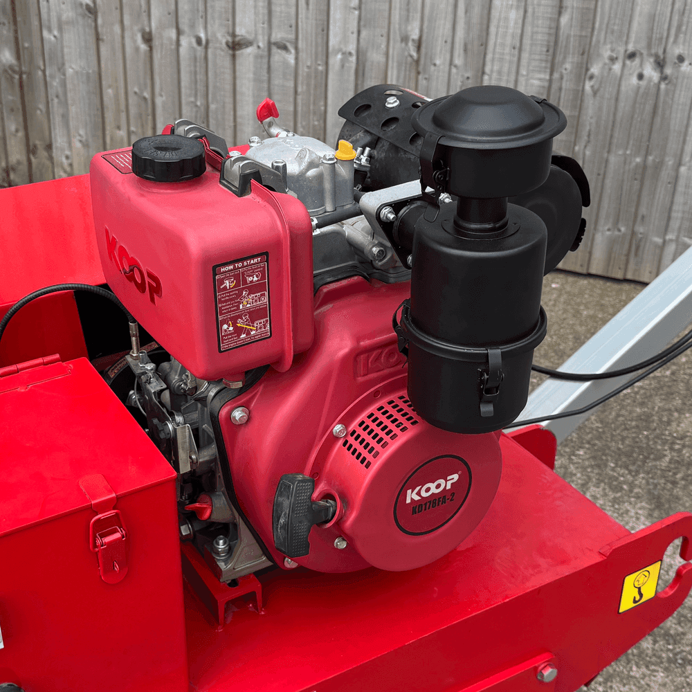 Crytec l CRR550 l Walk Behind l Koop Diesel 6HP l Compact Double Roller 550kg l Pedestrian