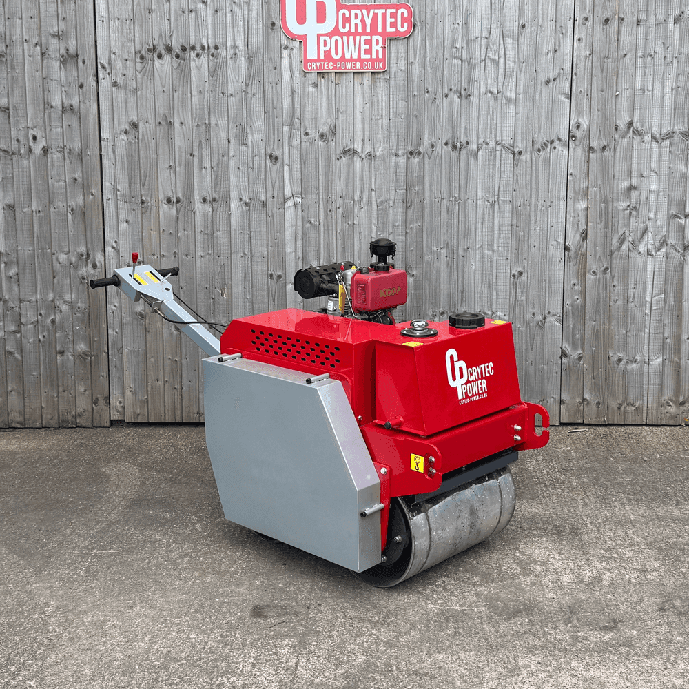 Crytec l CRR550 l Walk Behind l Koop Diesel 6HP l Compact Double Roller 550kg l Pedestrian