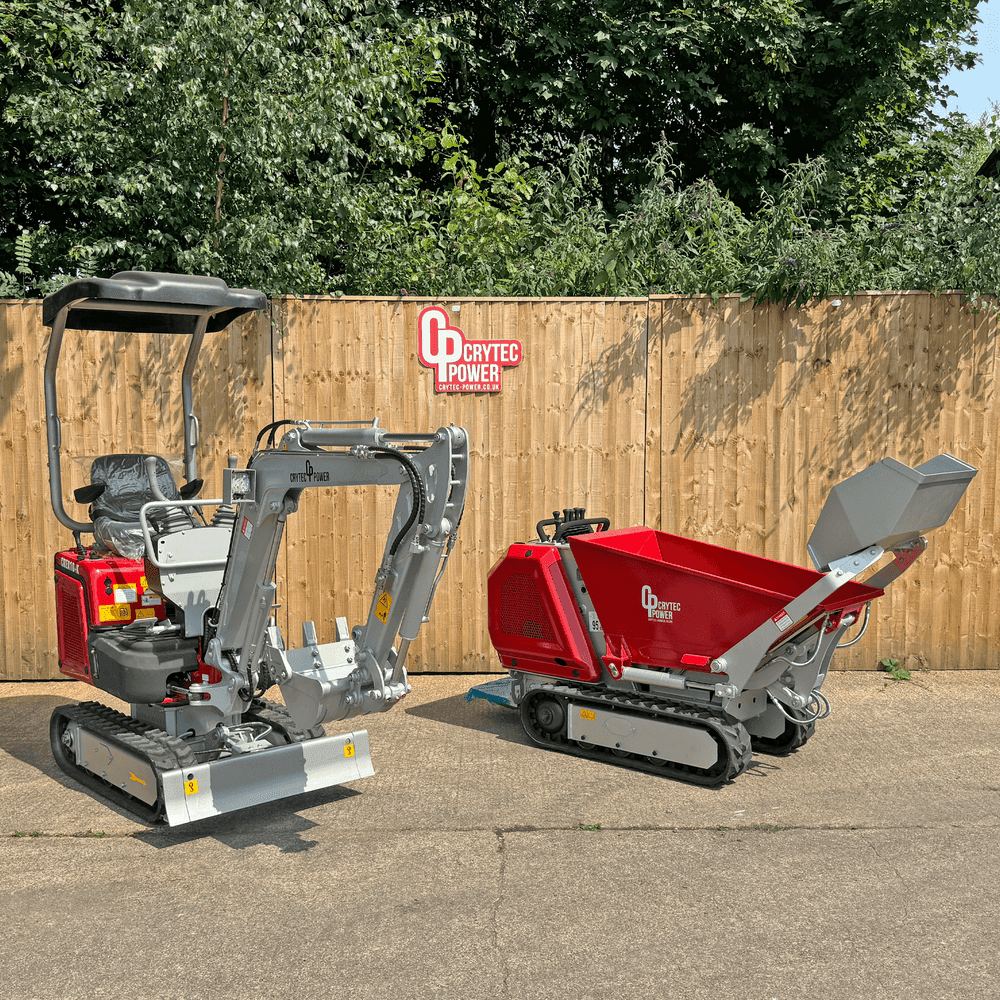 1 Tonne Excavator &amp; 800kg Mini Dumper Bundle *SAVE BIG*