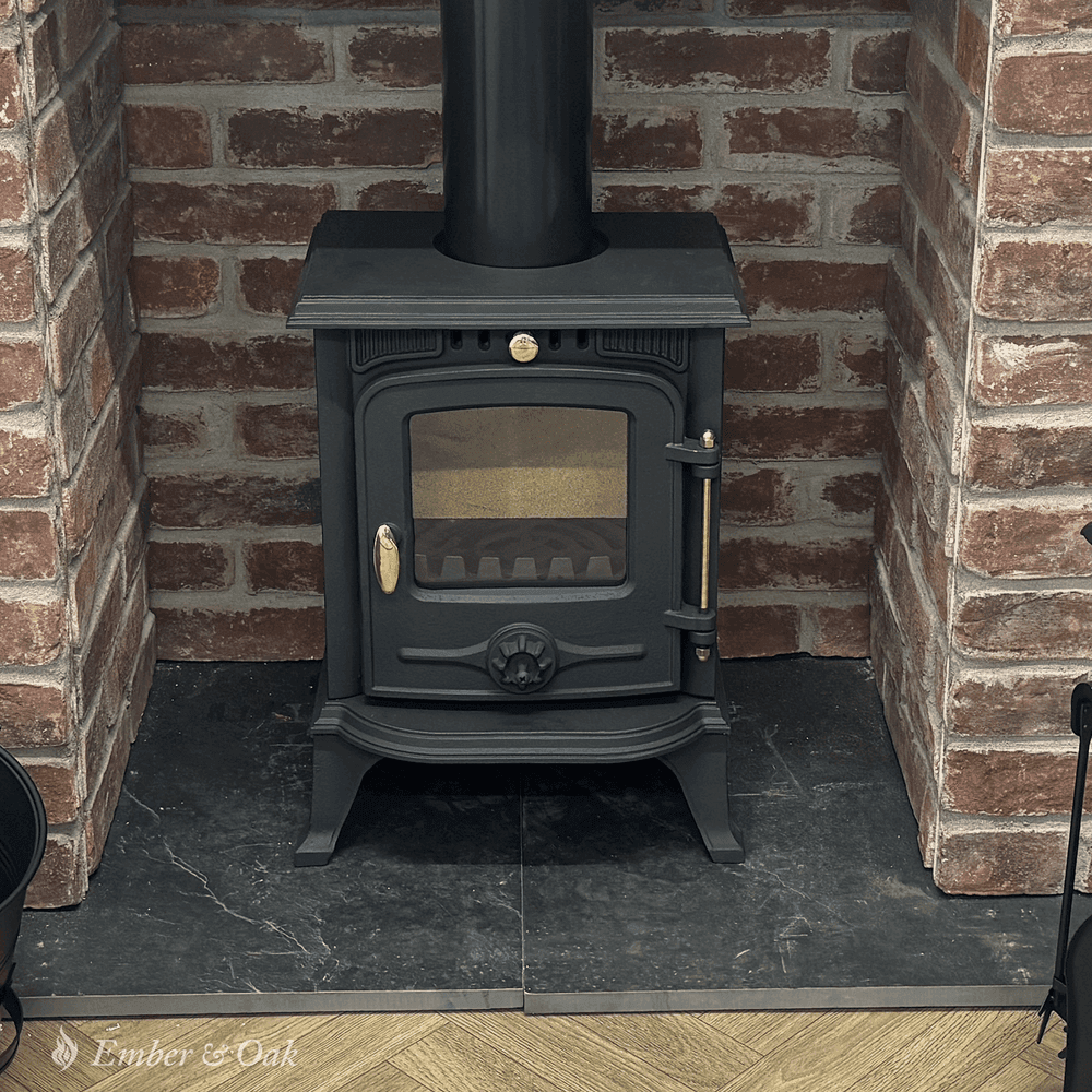 4.5KW | Multi-Fuel Wood Stove | Log Burner | Cast Iron | Model CA001