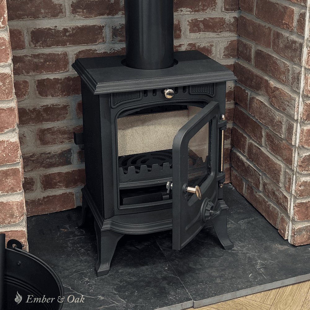 4.5KW | Multi-Fuel Wood Stove | Log Burner | Cast Iron | Model CA001