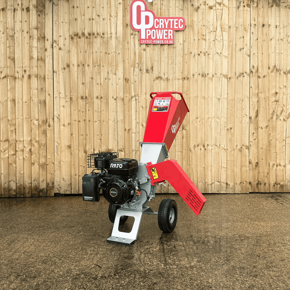 Crytec | CRC200X | 60mm Capacity | Compact | Lightweight | Wood Chipper