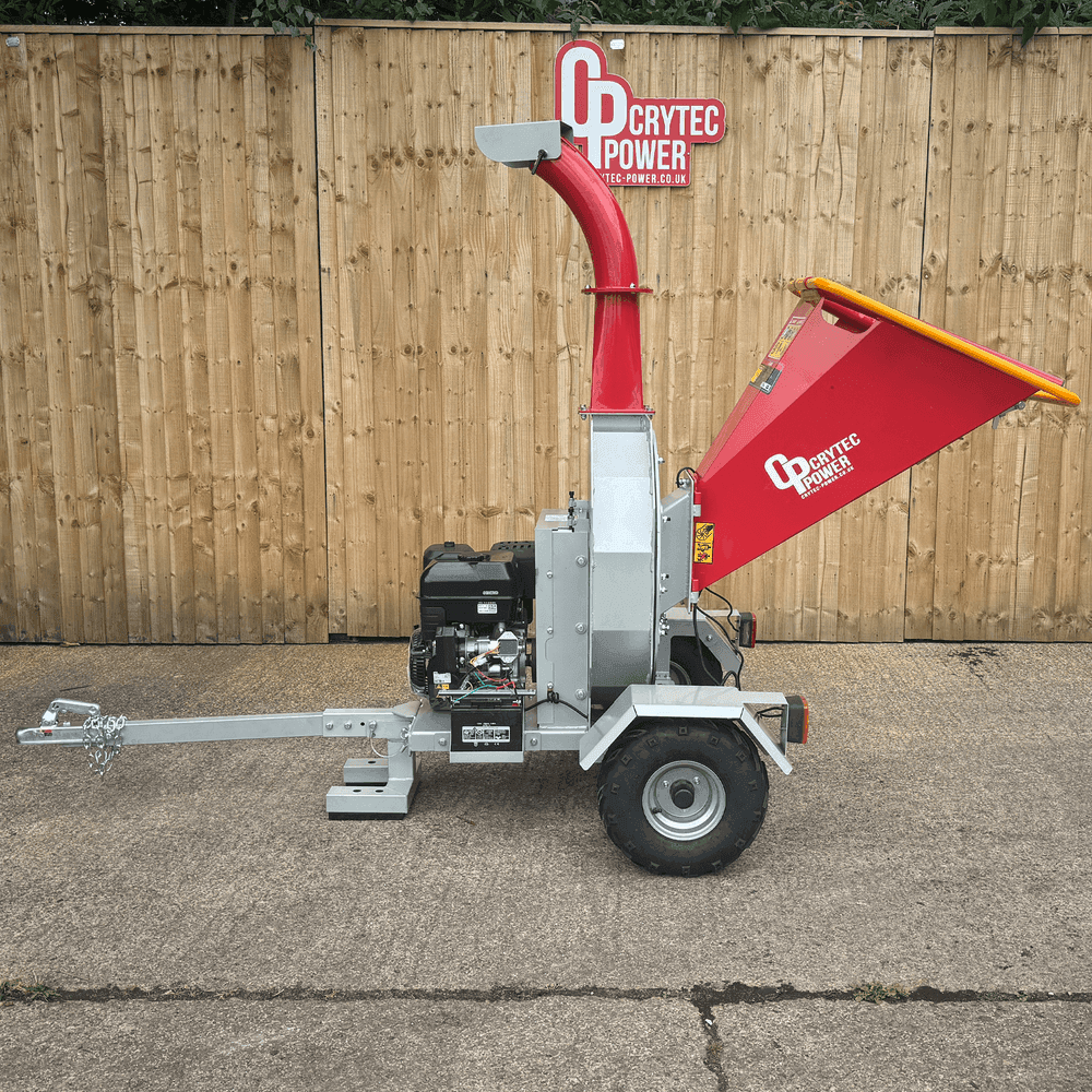 Crytec | CRC500-BS | Wood Chipper | 4.7 inch/120mm | Key Start | Petrol | Briggs &amp; Stratton 13.5hp 420cc