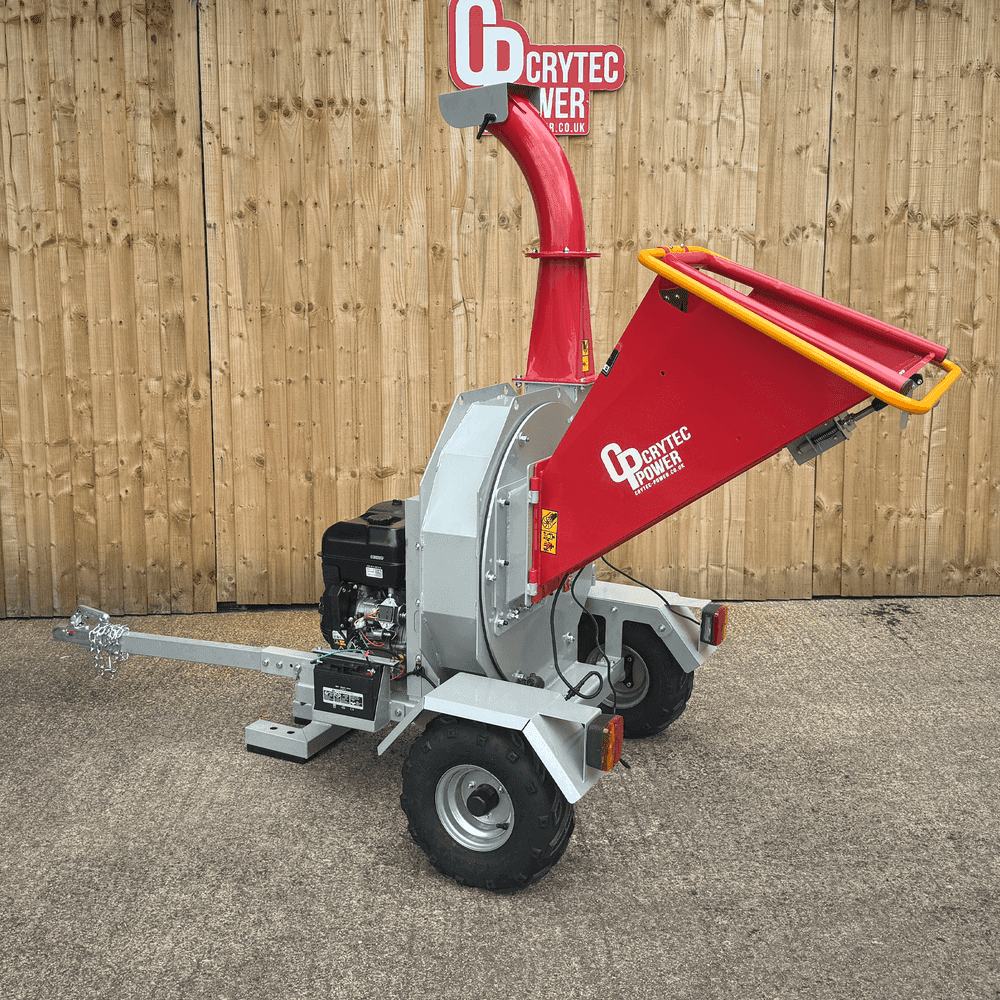 Crytec | CRC500-BS | Wood Chipper | 4.7 inch/120mm | Key Start | Petrol | Briggs &amp; Stratton 13.5hp 420cc