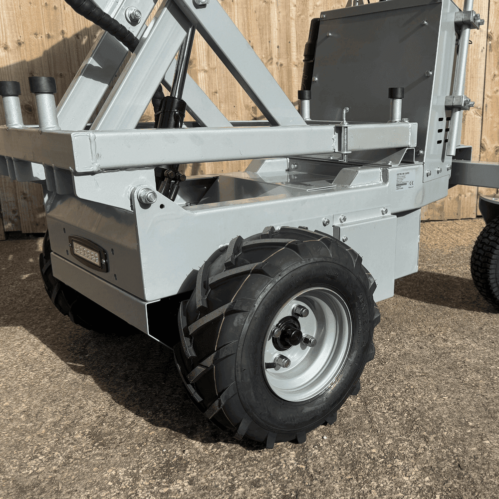 *PRE ORDER* CRD50-EHT | Fully Electric | 500kg | Hydraulic High Tip | Power Barrow