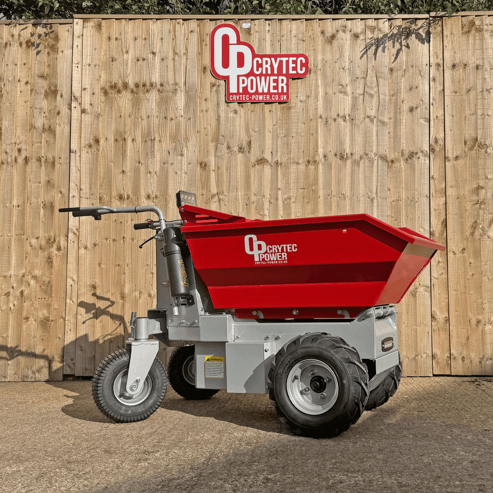 *PRE ORDER* CRD50-E | Fully Electric | 500kg | Hydraulic Tip | Power Barrow