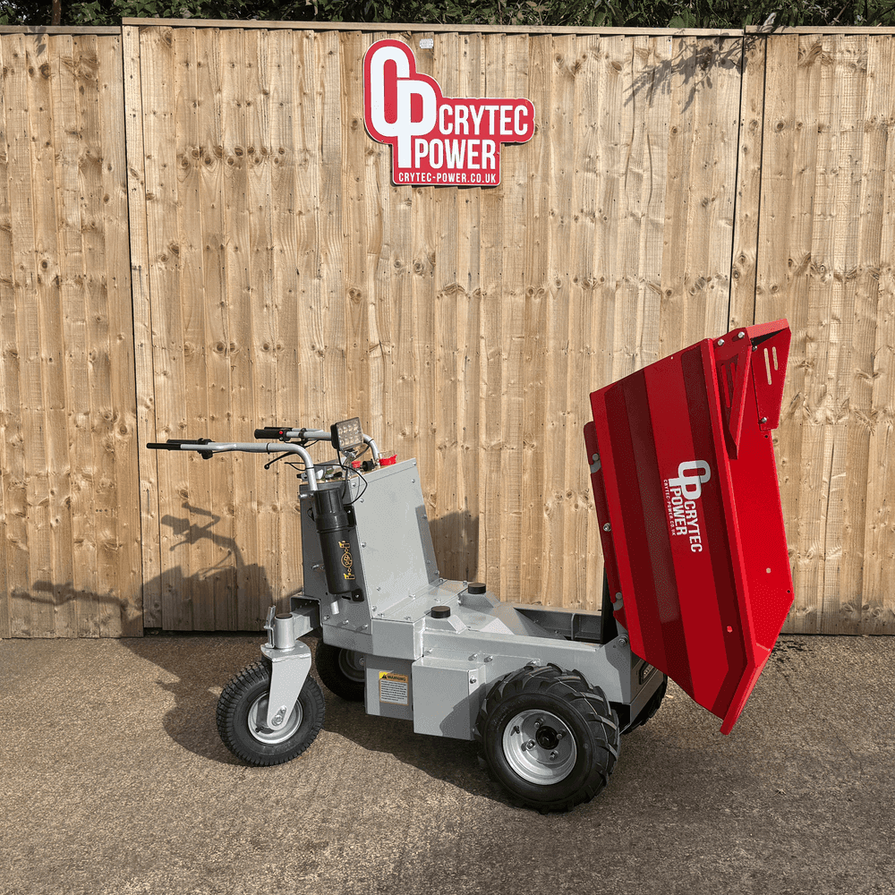 *PRE ORDER* CRD50-E | Fully Electric | 500kg | Hydraulic Tip | Power Barrow