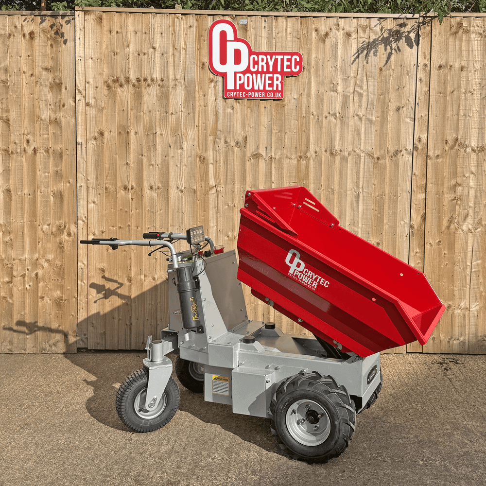 *PRE ORDER* CRD50-E | Fully Electric | 500kg | Hydraulic Tip | Power Barrow