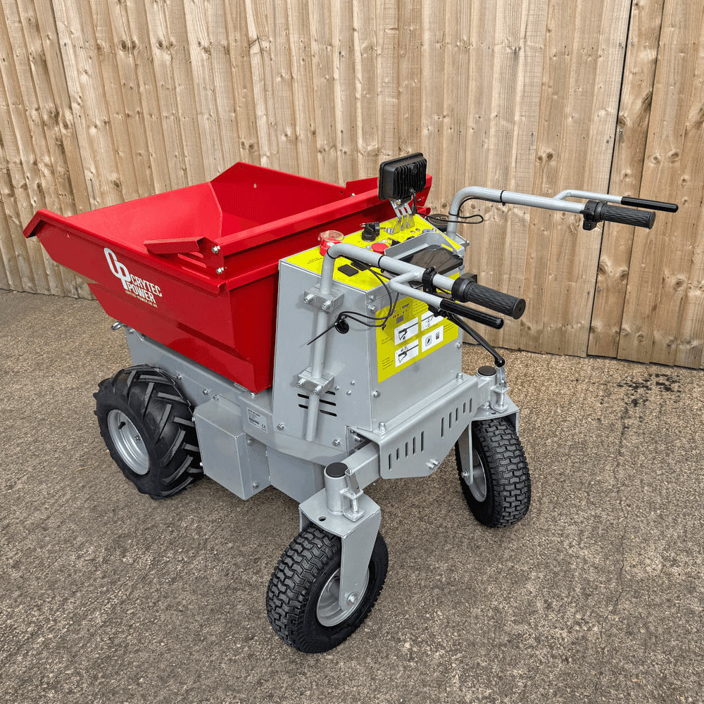 *PRE ORDER* CRD50-E | Fully Electric | 500kg | Hydraulic Tip | Power Barrow