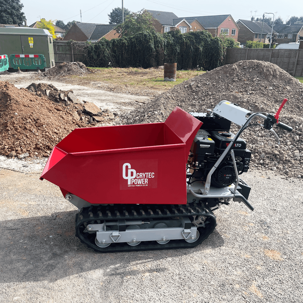 Crytec 500kg | 300cc 12HP | Pro Model | Tracked Mini Dumper | Japanese Gearbox | CRD50H-R