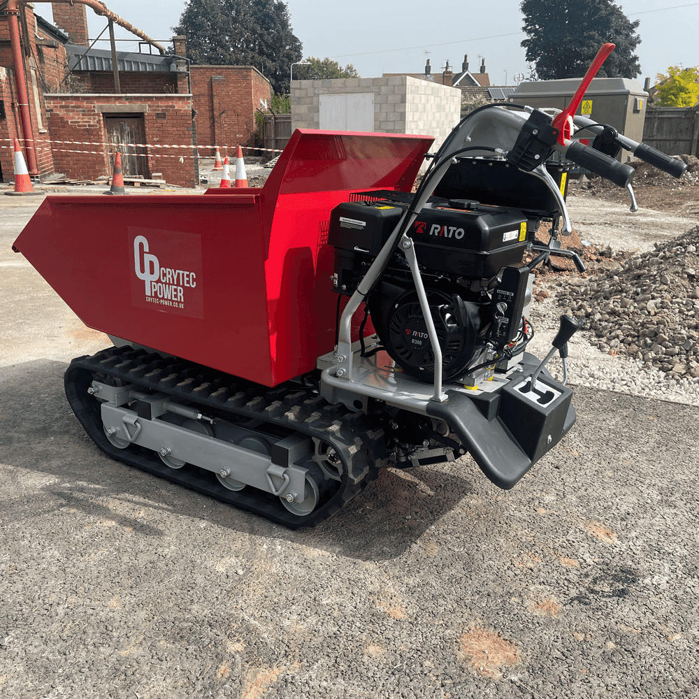 Crytec 500kg | 300cc 12HP | Pro Model | Tracked Mini Dumper | Japanese Gearbox | CRD50H-R
