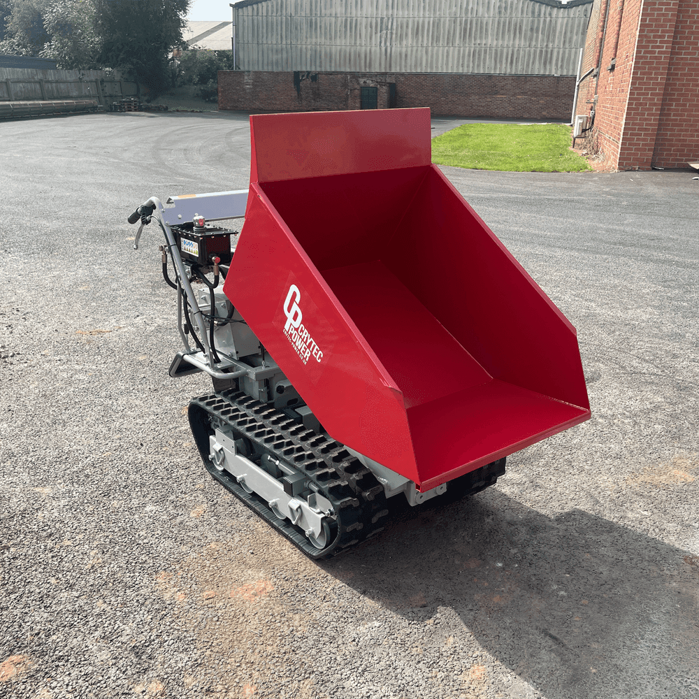 Crytec 500kg | 300cc 12HP | Pro Model | Tracked Mini Dumper | Japanese Gearbox | CRD50H-R
