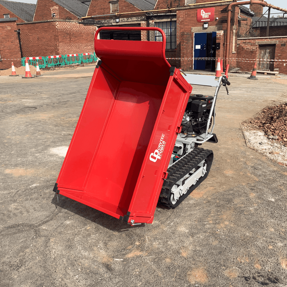 Crytec 500kg | 300cc 12HP | Pro Model | Tracked Mini Dumper | Japanese Gearbox | CRD50HU-R