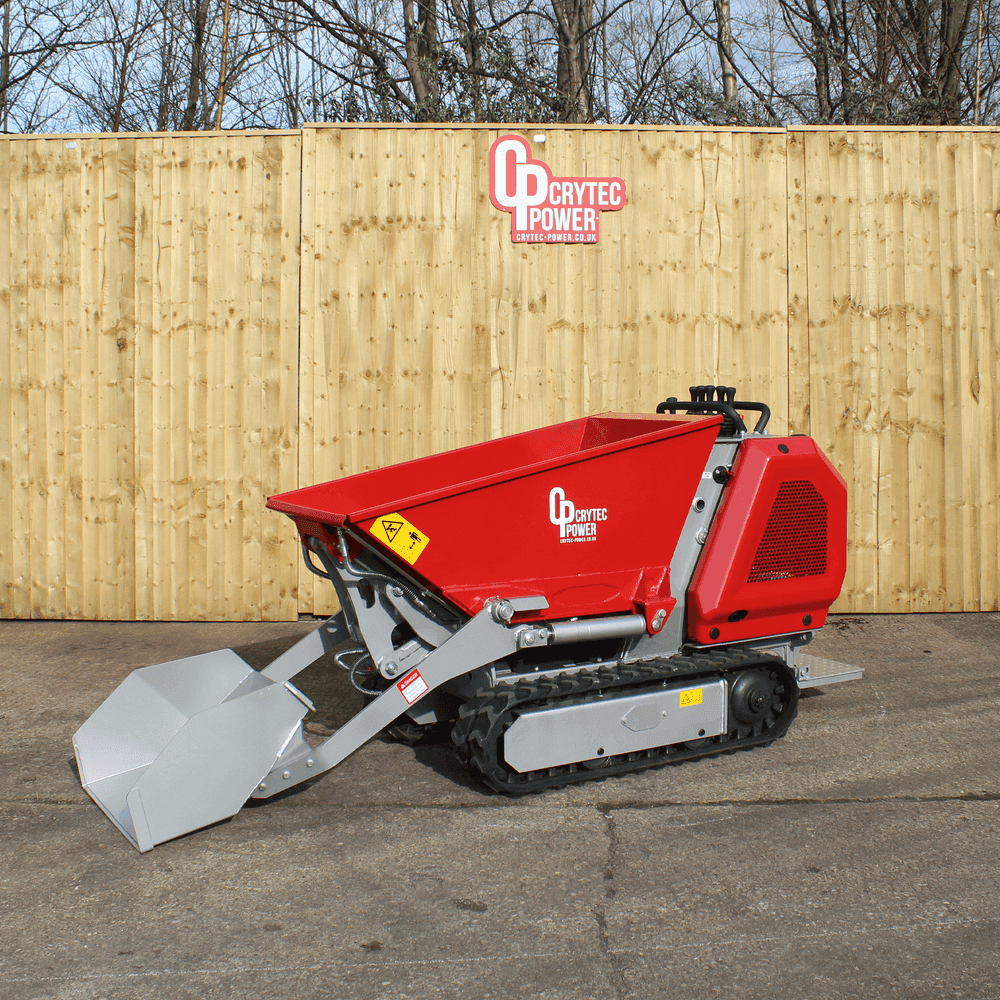 Crytec  | 800KG | High Tip Tracked Dumper | 12hp | Diesel | CRD80H-K