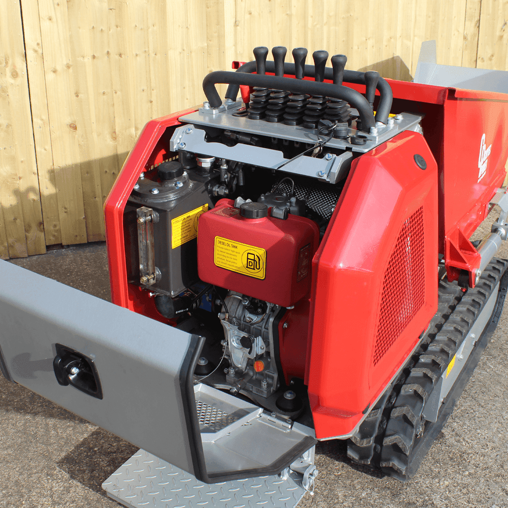 Crytec  | 800KG | High Tip Tracked Dumper | 12hp | Diesel | CRD80H-K