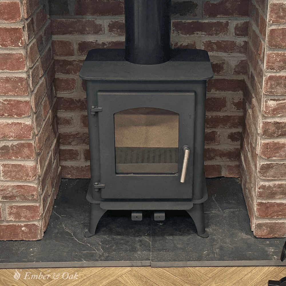5KW | Multi-Fuel Wood Stove | Log Burner | Cast Iron | Model DL007