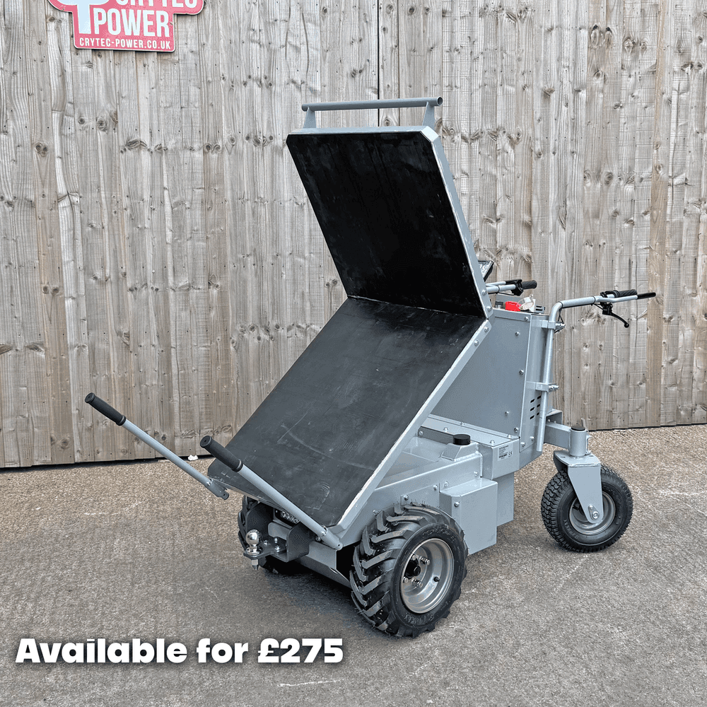 *PRE ORDER* CRD50-E | Fully Electric | 500kg | Hydraulic Tip | Power Barrow