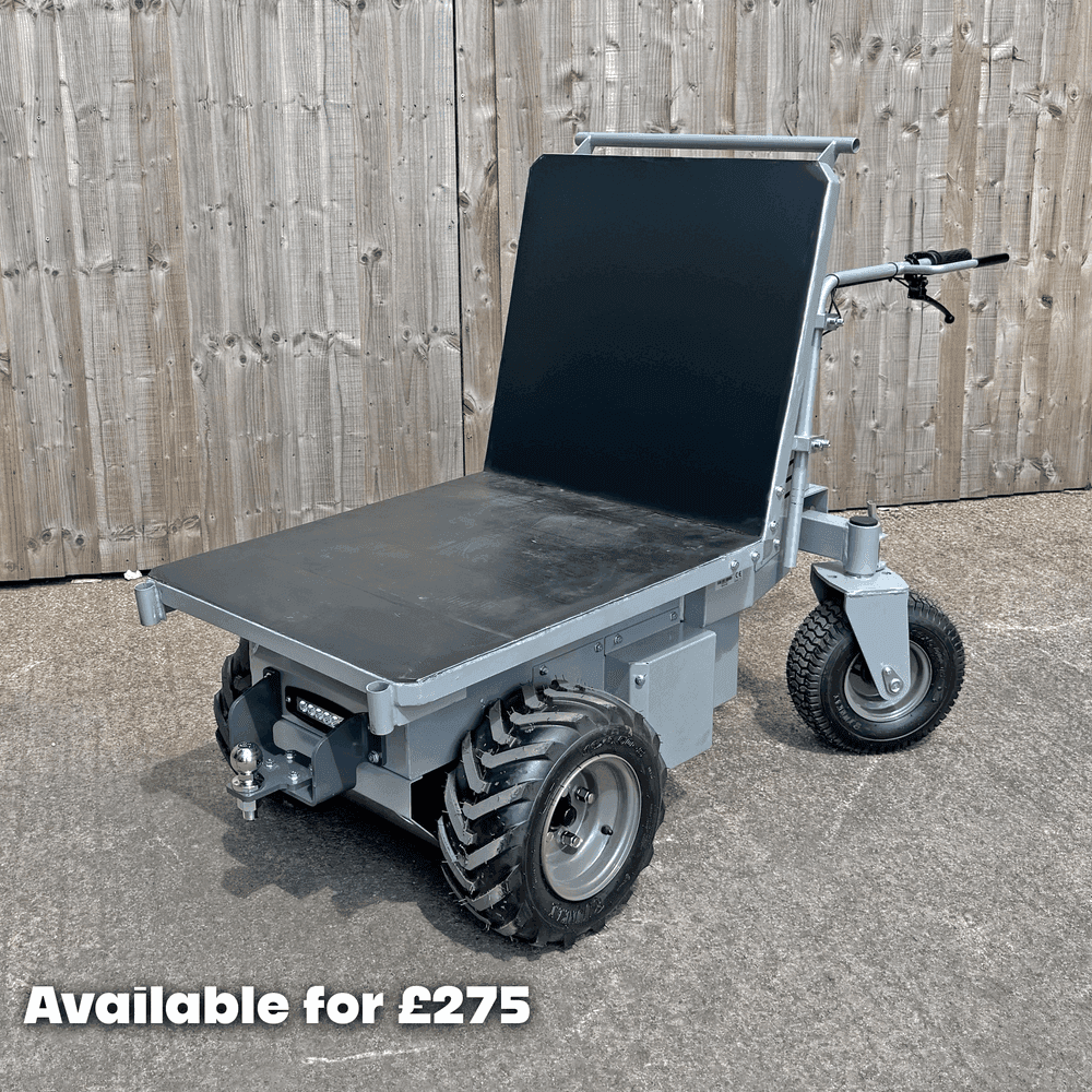 *PRE ORDER* CRD50-E | Fully Electric | 500kg | Hydraulic Tip | Power Barrow
