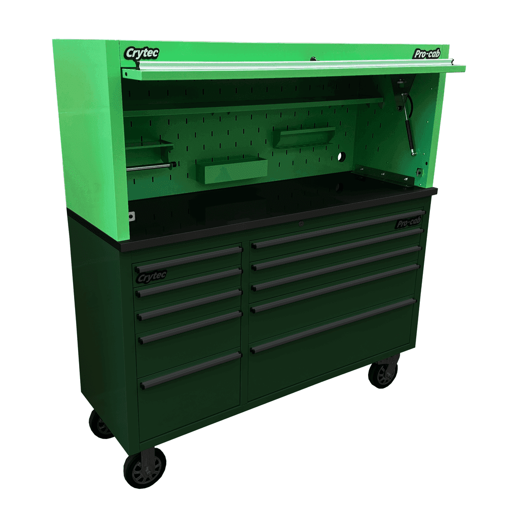Top Hutch For Green 55 inch Pro Cab