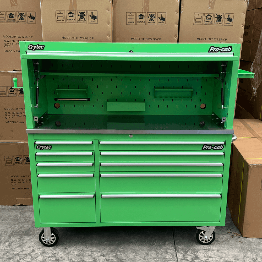 Top Hutch For Green 55 inch Pro Cab