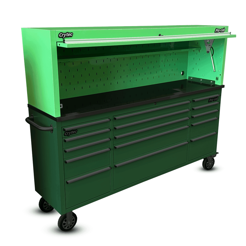 Top Hutch For Green 72 inch Pro Cab