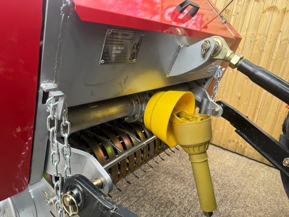 Crytec 890 Compact Round Mini Hay Baler For Tractor Small Holding Farm
