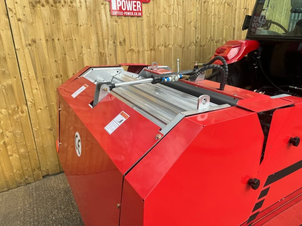 Crytec 890 Compact Round Mini Hay Baler For Tractor Small Holding Farm