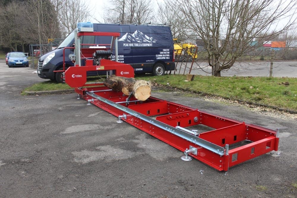 Crytec | SM6000 | Petrol Sawmill | 36″ Cutting Capacity | 27HP 764cc Loncin Engine