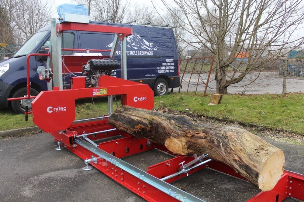 Crytec | SM6000 | Petrol Sawmill | 36″ Cutting Capacity | 27HP 764cc Loncin Engine