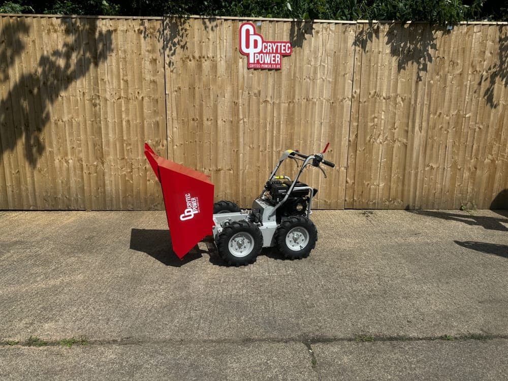 CRDT30-R | 4×4 | 300kg capacity | Petrol Power Barrow | Manual Tip Dumper