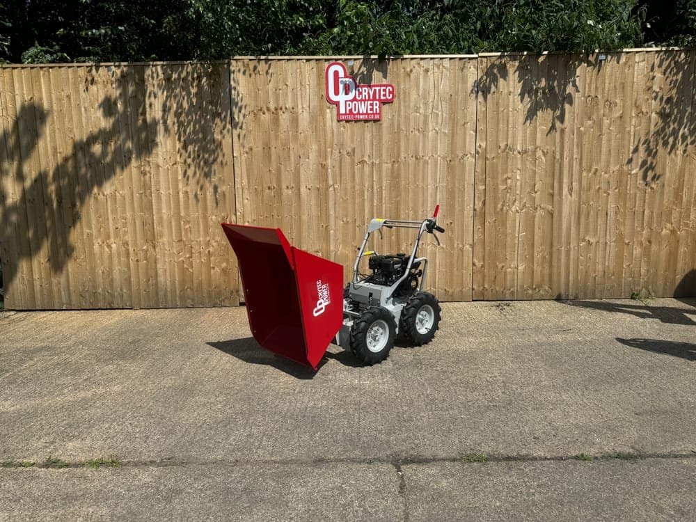 CRDT30-R | 4×4 | 300kg capacity | Petrol Power Barrow | Manual Tip Dumper
