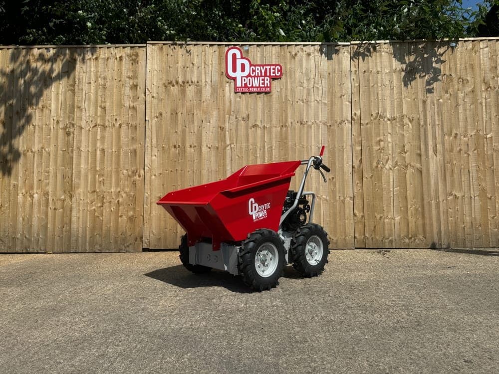 CRDT30-R | 4×4 | 300kg capacity | Petrol Power Barrow | Manual Tip Dumper
