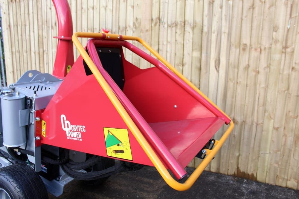 Crytec | CRC500H-R | Briggs &amp; Stratton Engine | Hydraulic Feed Wood Chipper | 5 inch/127mm | Petrol Key Start | 13.5hp 420cc