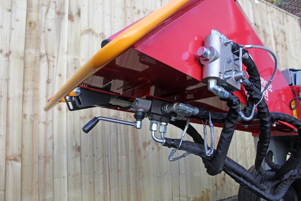 Crytec | CRC500H-R | Briggs &amp; Stratton Engine | Hydraulic Feed Wood Chipper | 5 inch/127mm | Petrol Key Start | 13.5hp 420cc