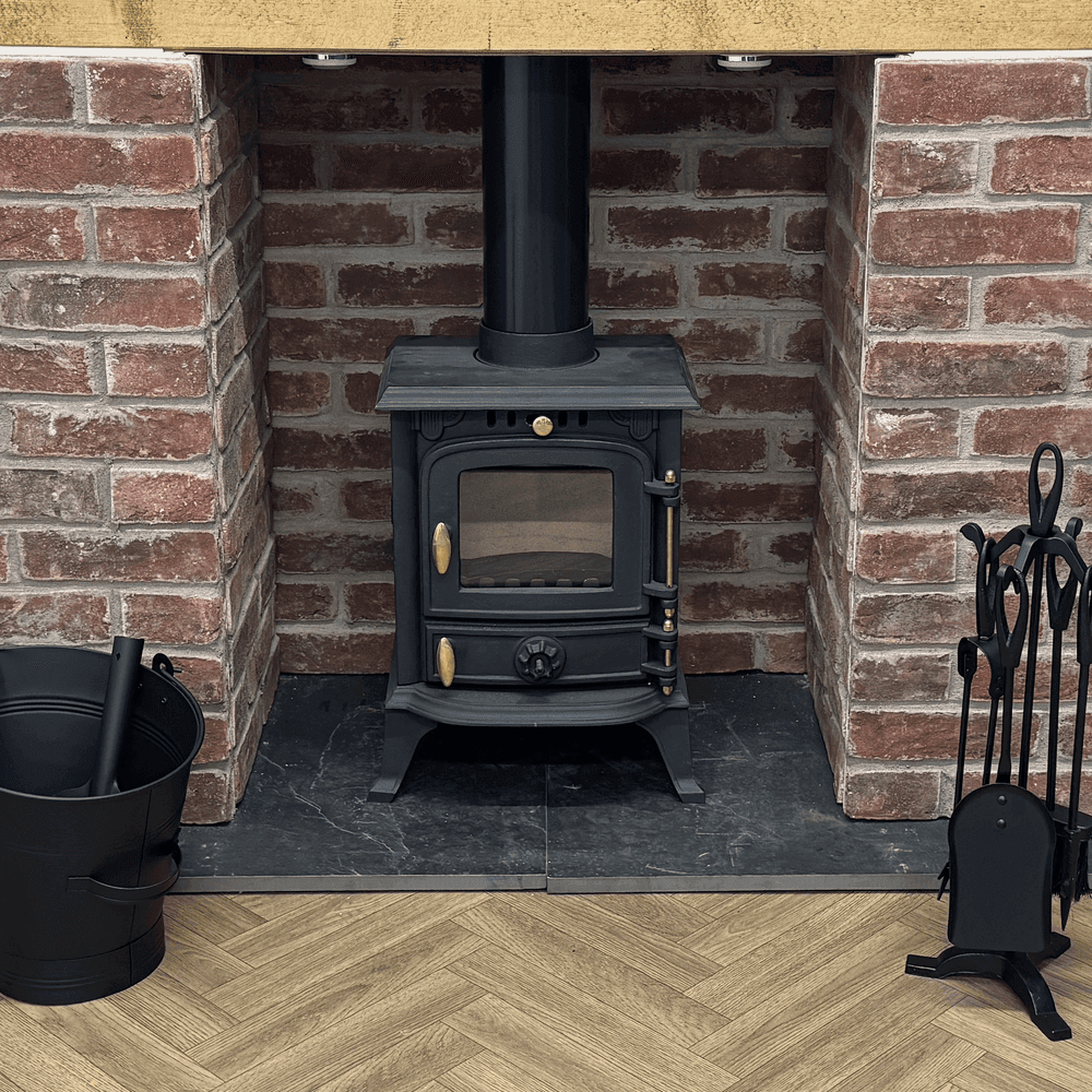 4.5KW Multifuel Wood Stove l Log Burner Cast Iron l Model JA013S