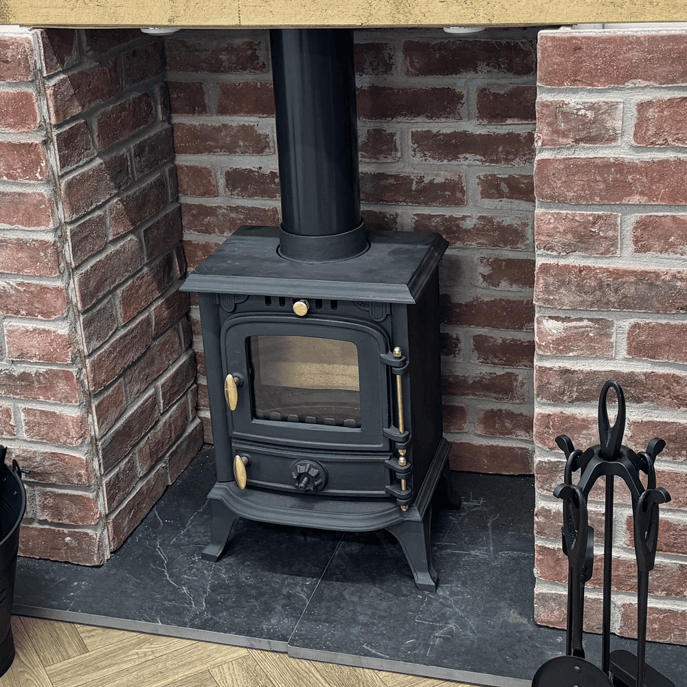 4.5KW Multifuel Wood Stove l Log Burner Cast Iron l Model JA013S