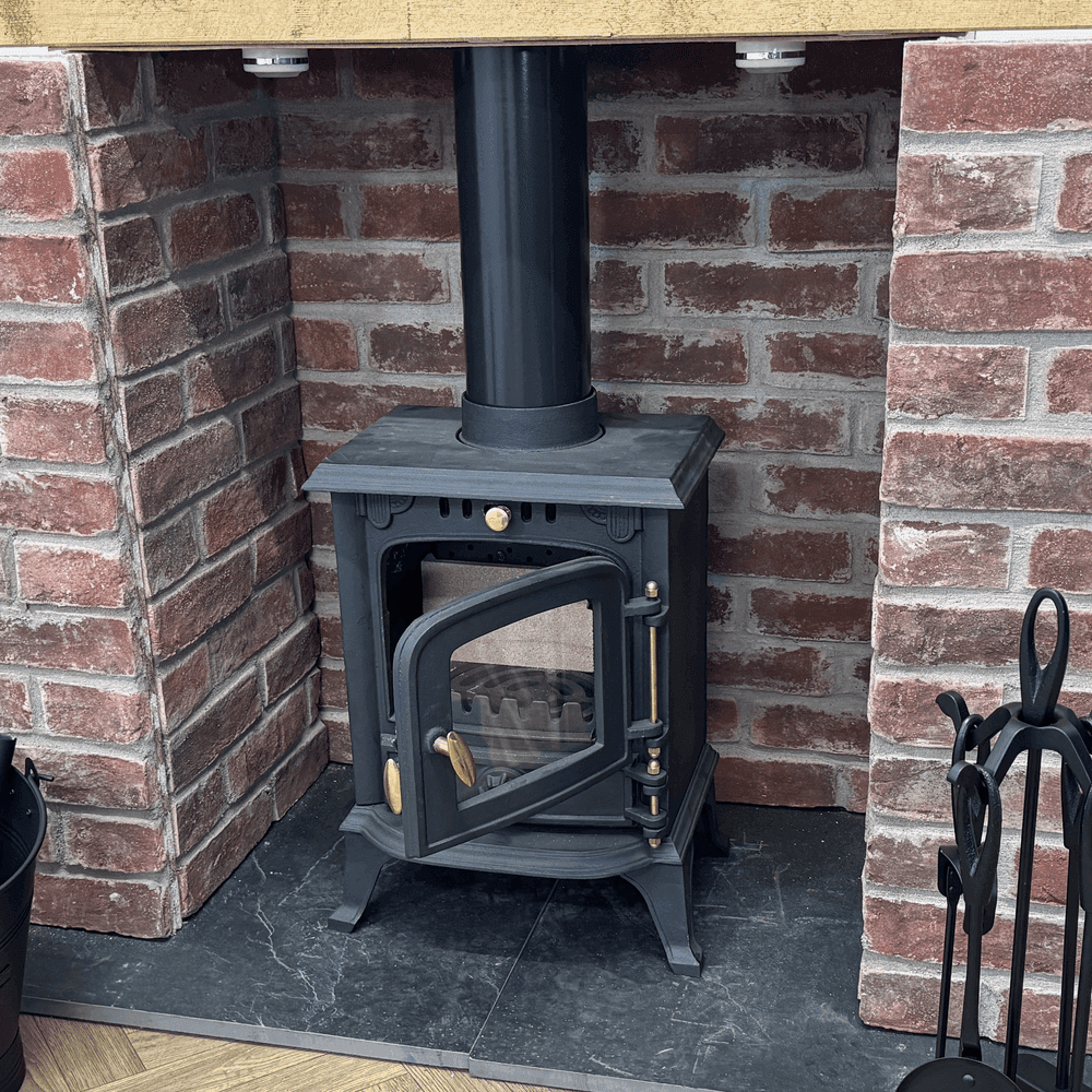 4.5KW Multifuel Wood Stove l Log Burner Cast Iron l Model JA013S