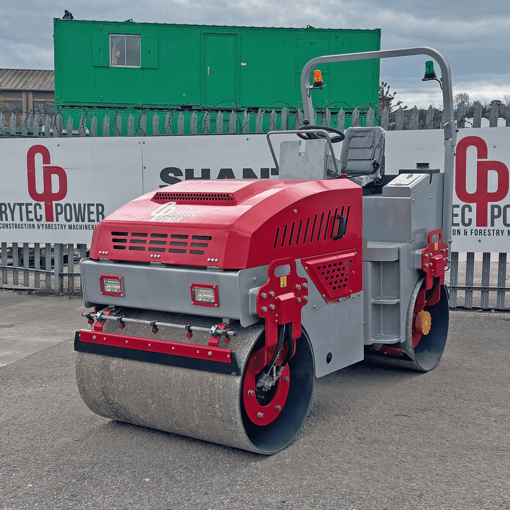 Crytec l CRR3000 l Ride On Diesel 3 Tonne Twin Roller l Engine l 39HP l 3 Tonne Hydraulic Tandem