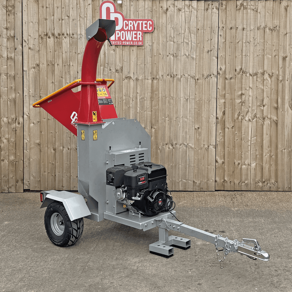 Crytec | CRC500-BS | Wood Chipper | 4.7 inch/120mm | Key Start | Petrol | Briggs &amp; Stratton 13.5hp 420cc