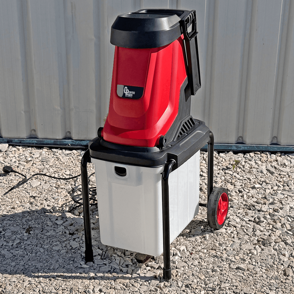 Crytec New 2 in 1 Shredder / Mulcher Pro | 2800W | 45mm | 5 Metre Cable