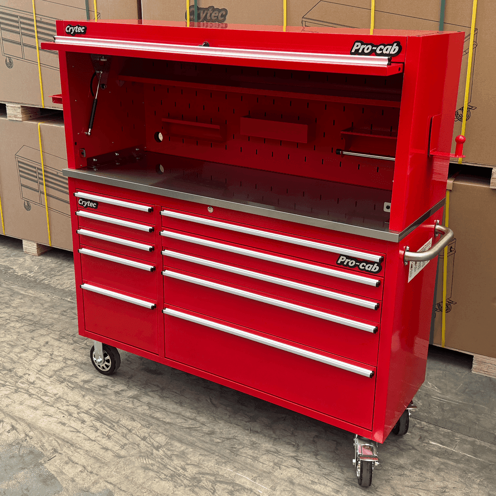 Top Hutch For Red 55 inch Pro Cab