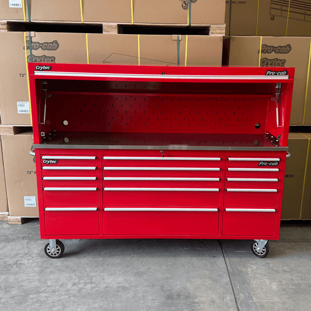 Top Hutch For Red 72 inch Pro Cab