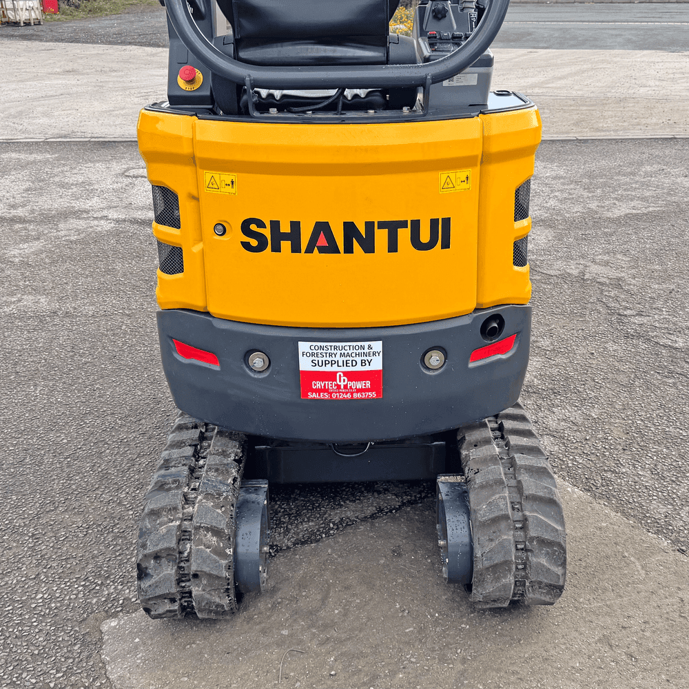 Shantui SE17SR Mini Excavator | Kubota Engine Euro Stage 5 | 1800kg | 3 Cylinder