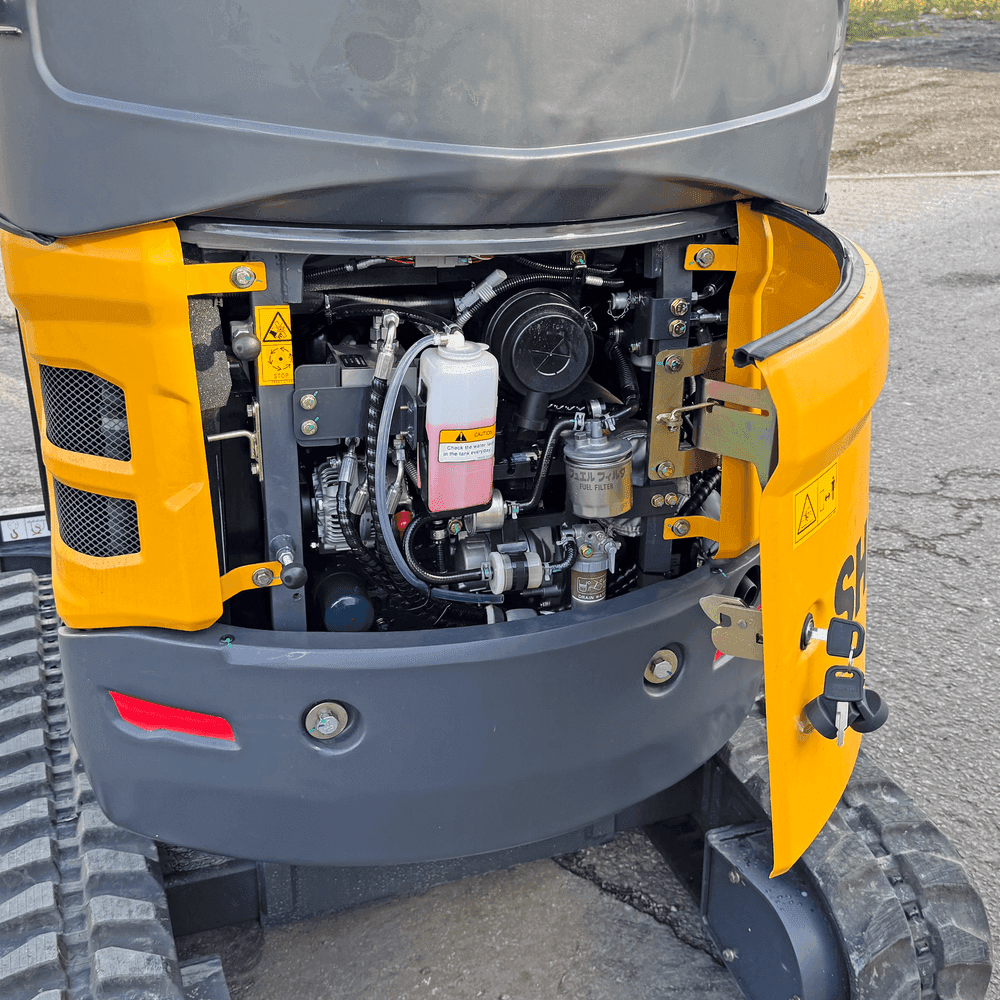 Shantui SE18SR Mini Excavator | Kubota Engine Euro Stage 5 | 1850kg | 3 Cylinder