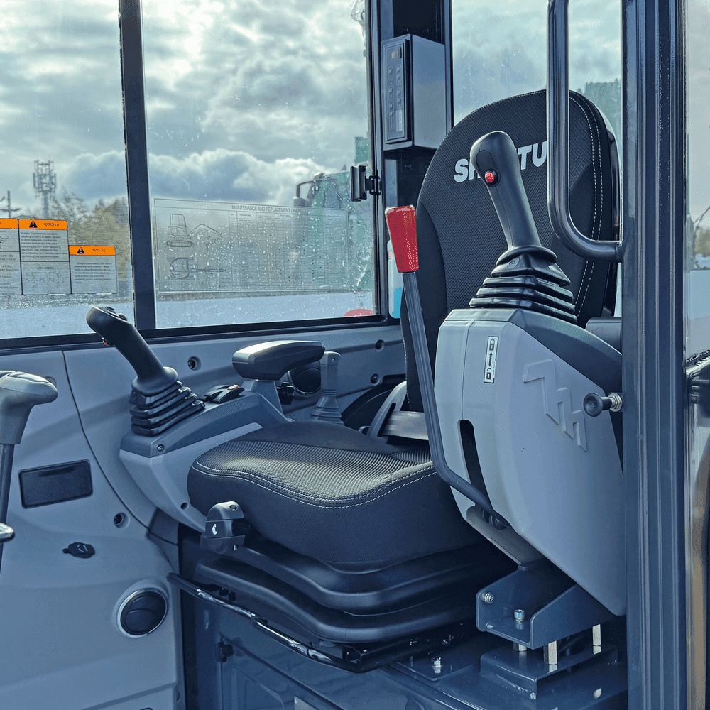 Shantui SE36SR Mini Excavator | Yanmar Engine Euro Stage 5 | 3800kg | 3 Cylinder