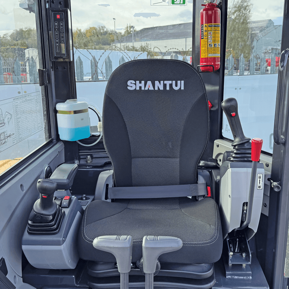 Shantui SE36SR Mini Excavator | Yanmar Engine Euro Stage 5 | 3800kg | 3 Cylinder
