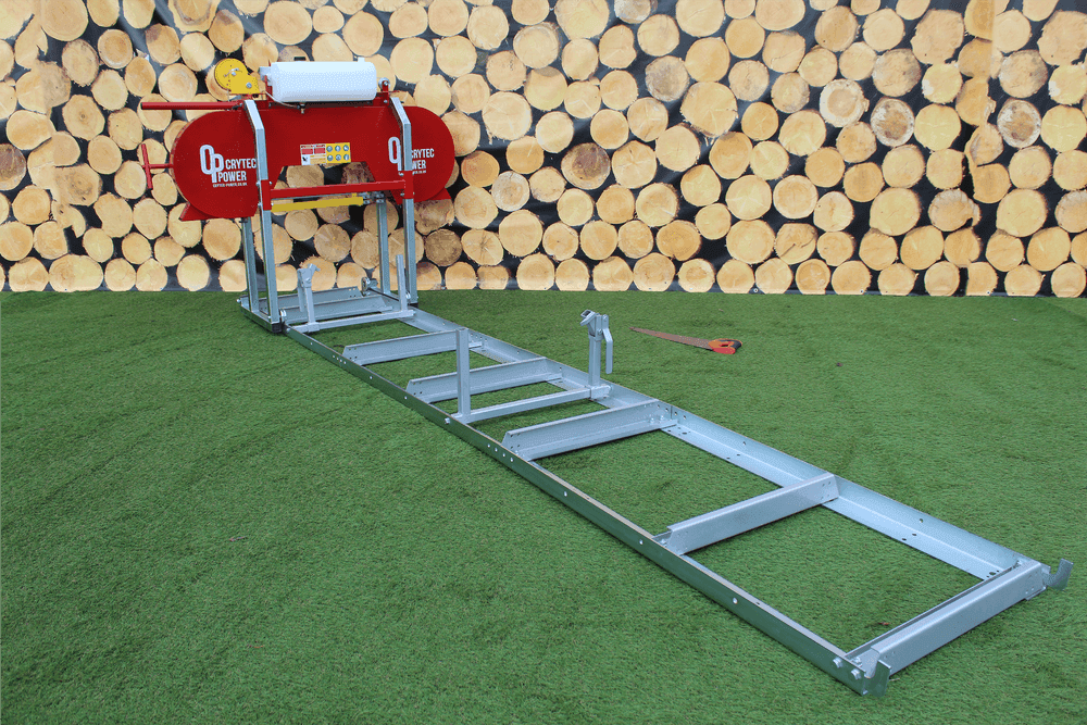 Crytec | RS18G | Portable Sawmill | 3.6 Metre Bed | 6.5 HP Briggs &amp; Stratton