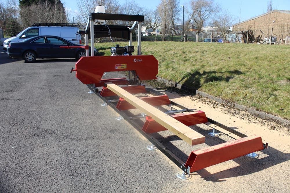 Crytec | SM4200 | Petrol Sawmill | 4 Metre Bed | 14HP 429cc Kohler